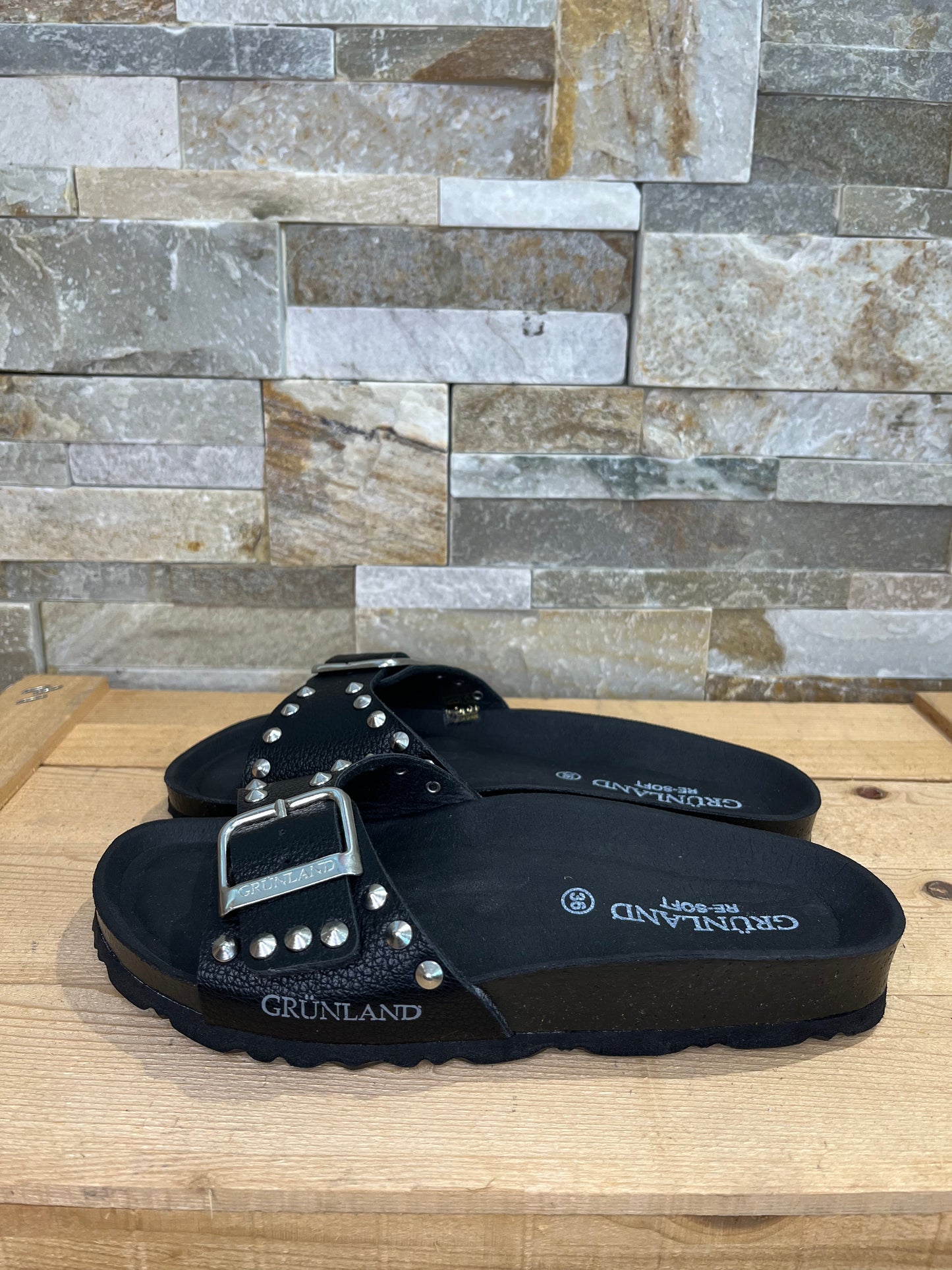 Ciabatta borchie - GRUNLAND - Calzature principe