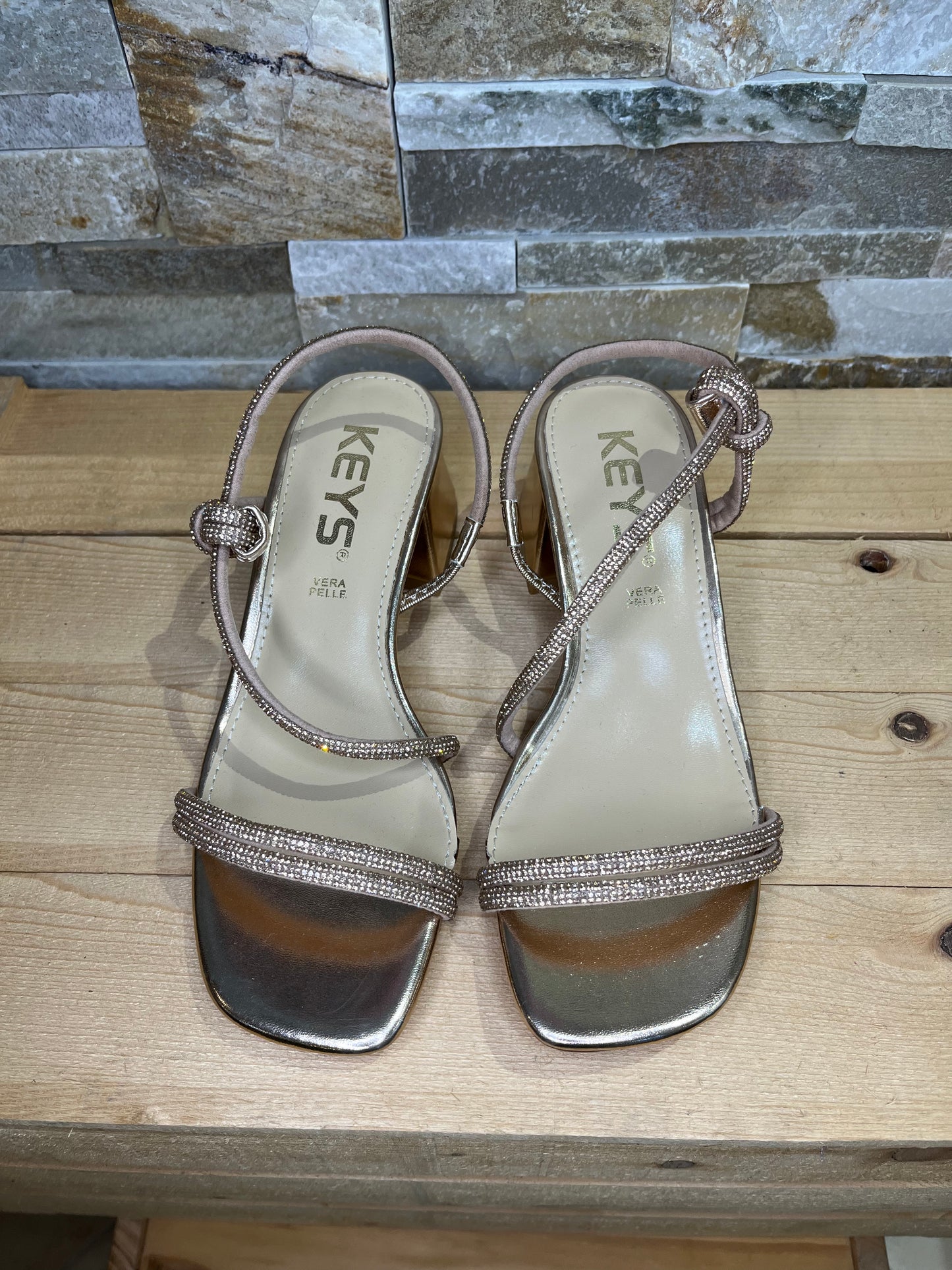 Sandalo tacco - KEYS - Calzature principe