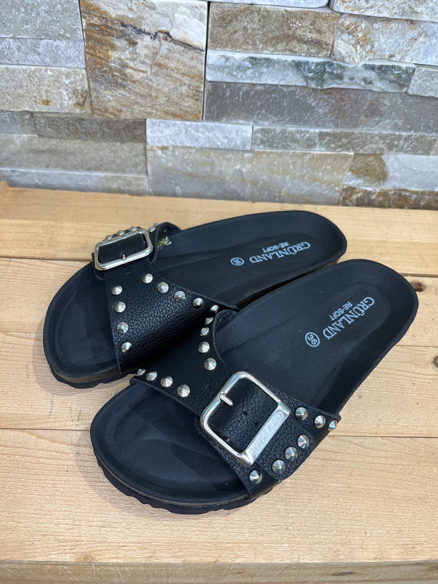 Ciabatta borchie - GRUNLAND - Calzature principe