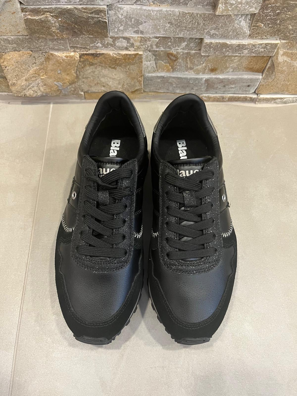Sneakers donna nera-BLAUER - Calzature principe