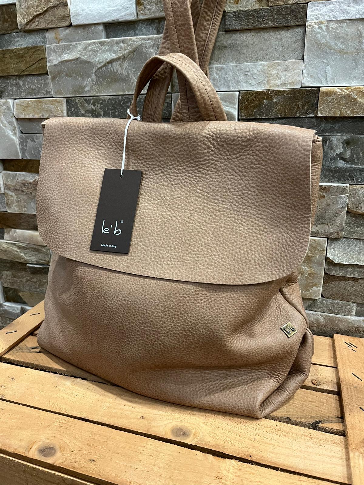 Zainetto in Pelle-Le'b - Calzature principe