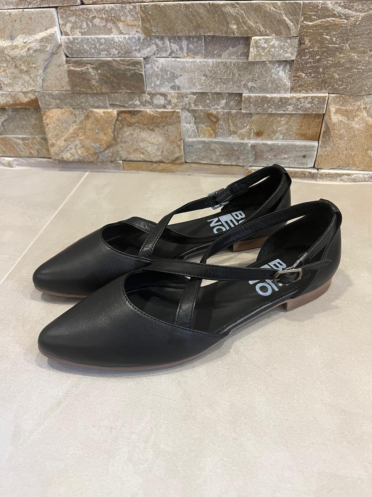 Ballerina donna nera-BUENO - Calzature principe