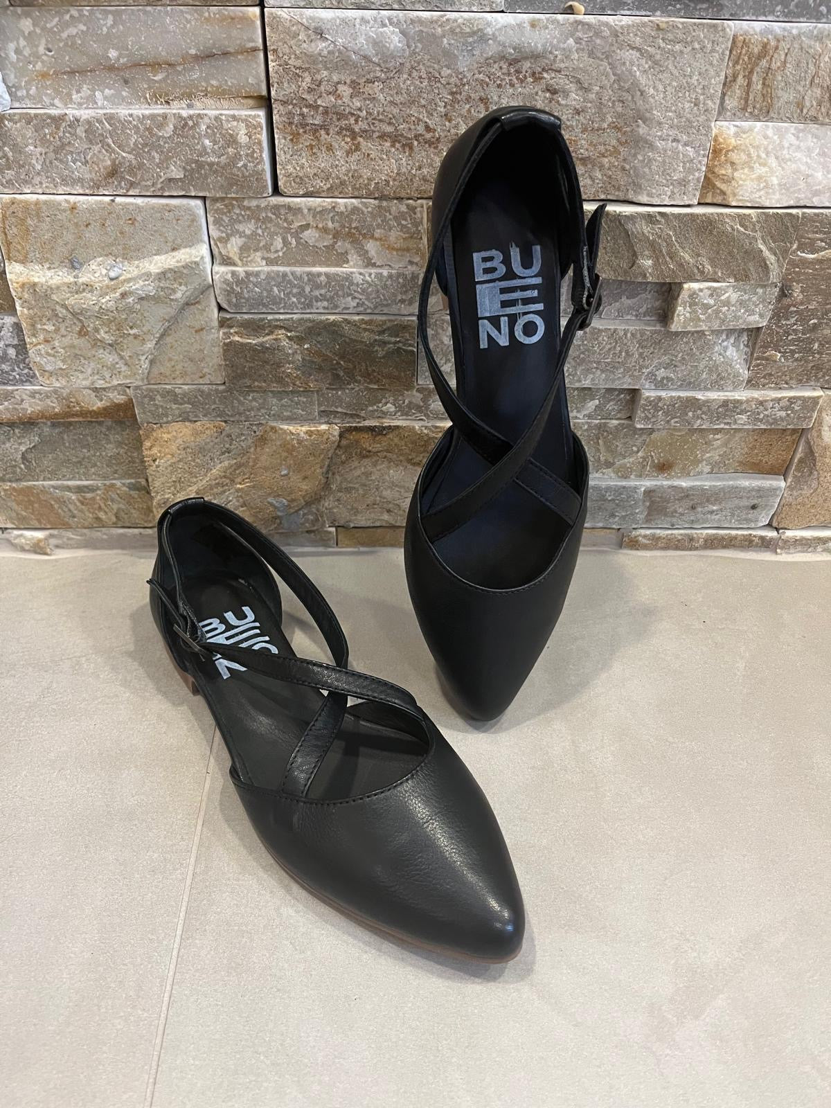 Ballerina donna nera-BUENO - Calzature principe