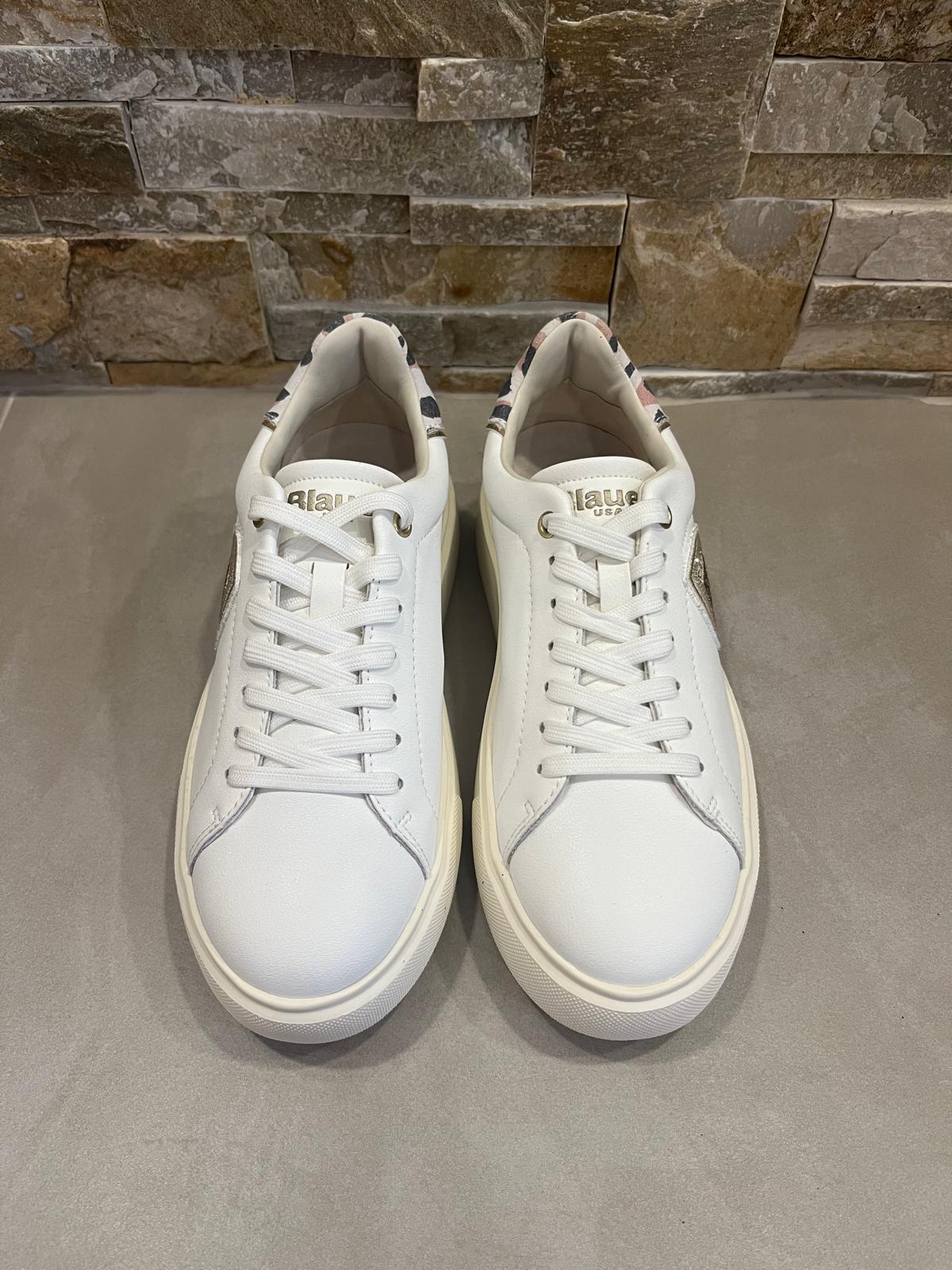 Sneakers donna dettaglio leopardato-BLAUER - Calzature principe