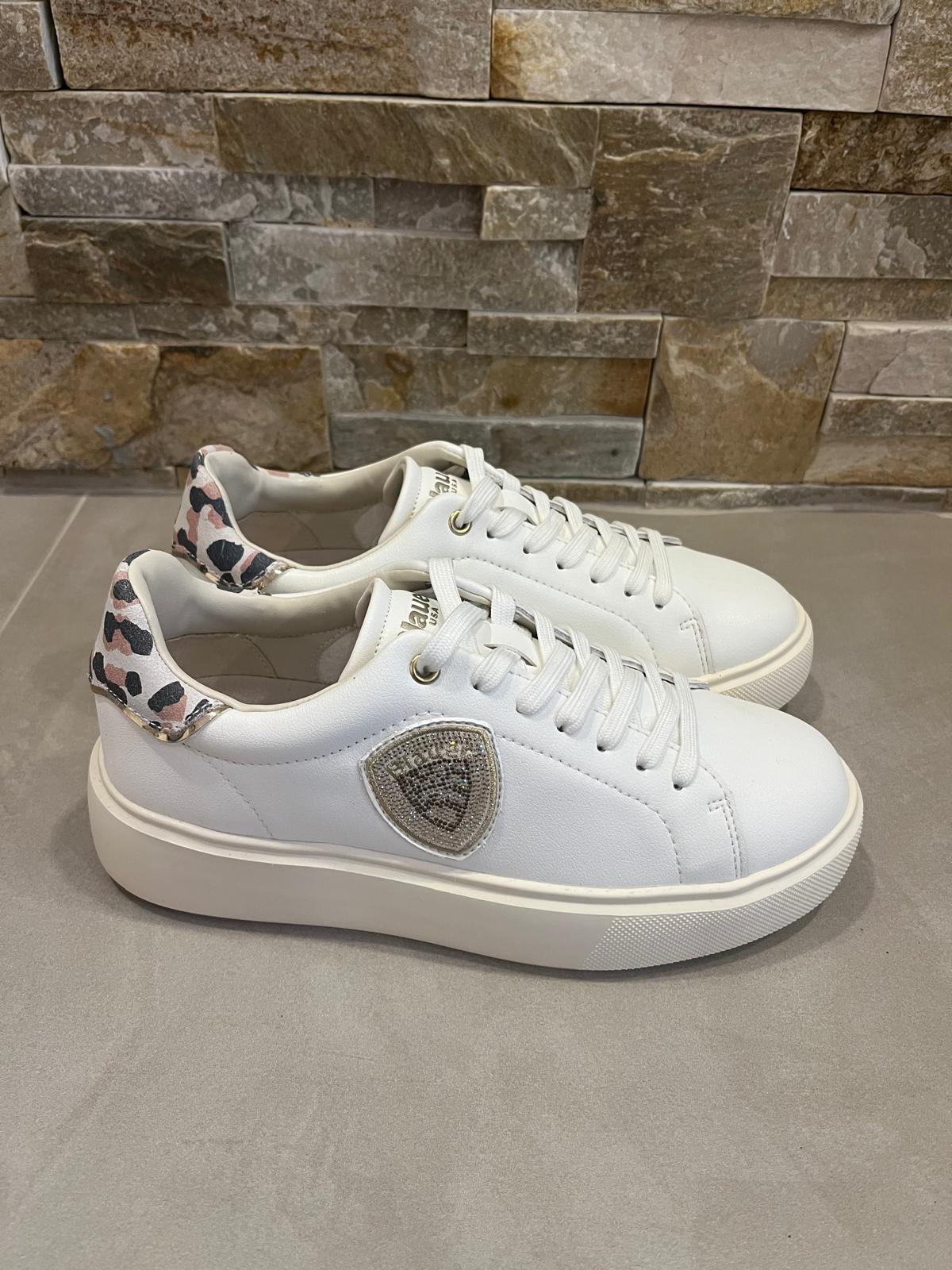 Sneakers donna dettaglio leopardato-BLAUER - Calzature principe