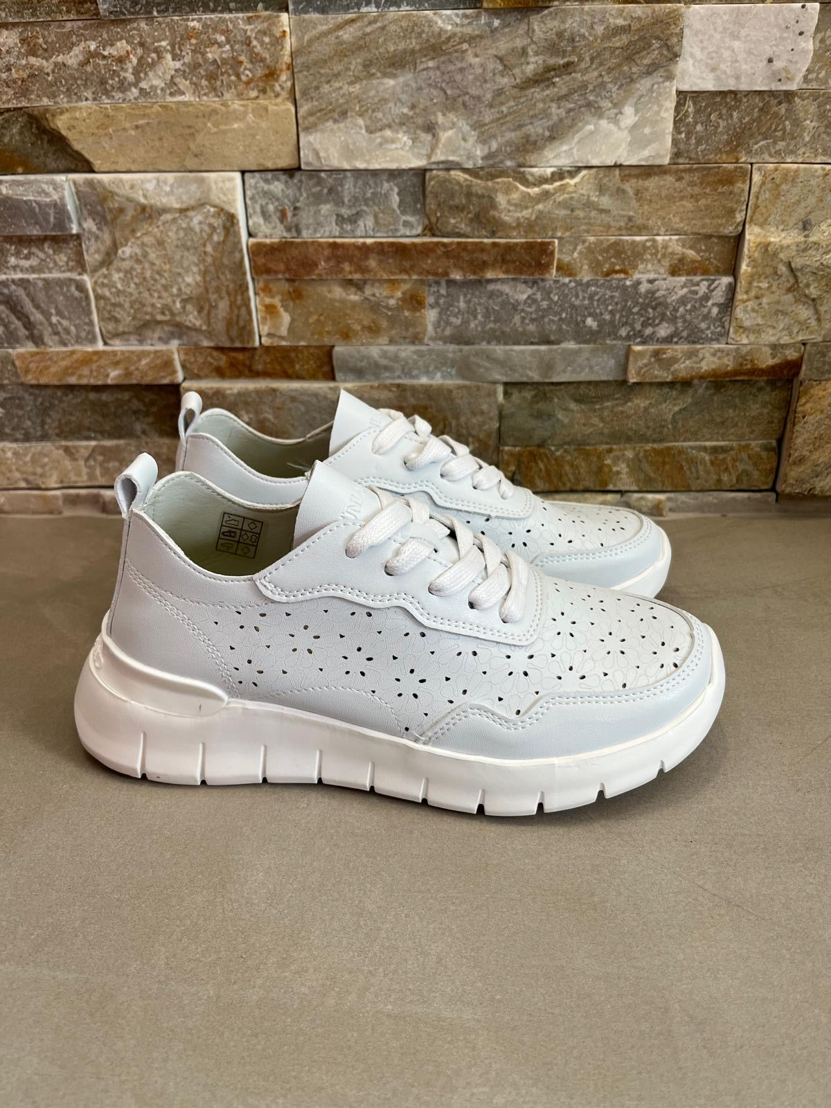 Sneakers donna bianche-GRUNLAND - Calzature principe