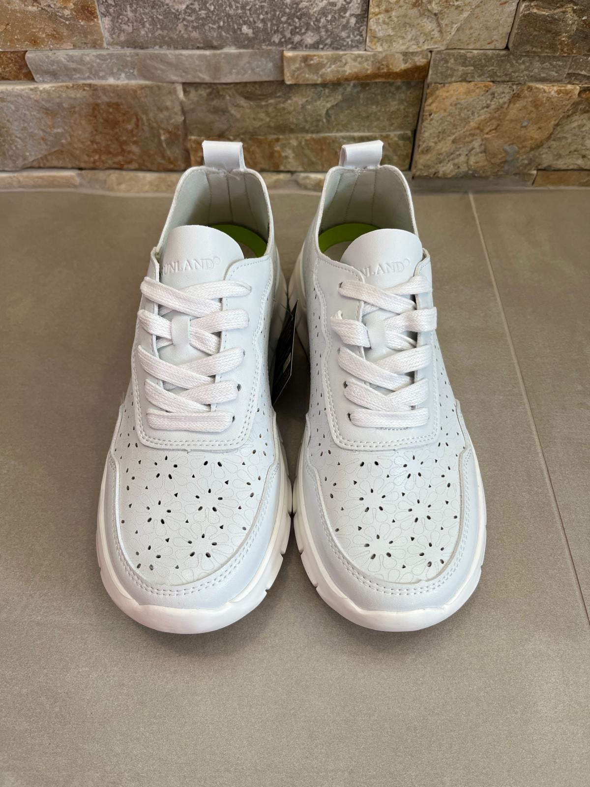 Sneakers donna bianche-GRUNLAND - Calzature principe