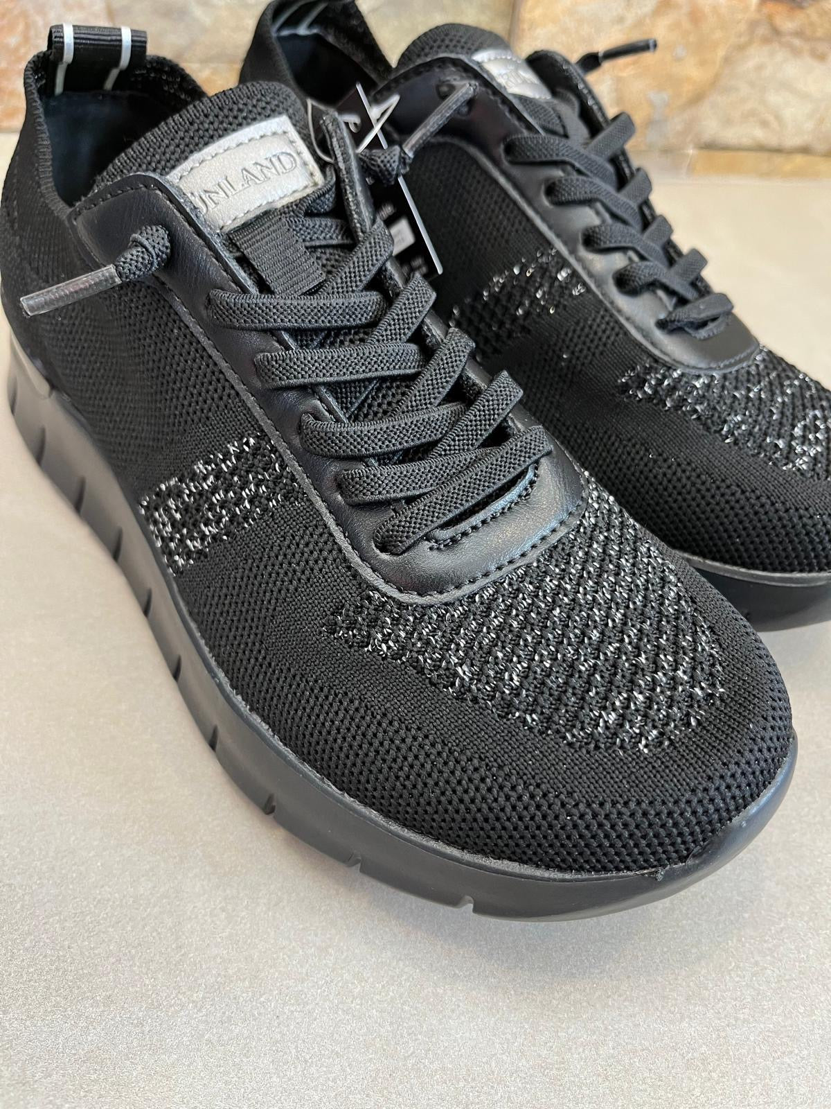Sneakers donna nera-GRUNLAND - Calzature principe