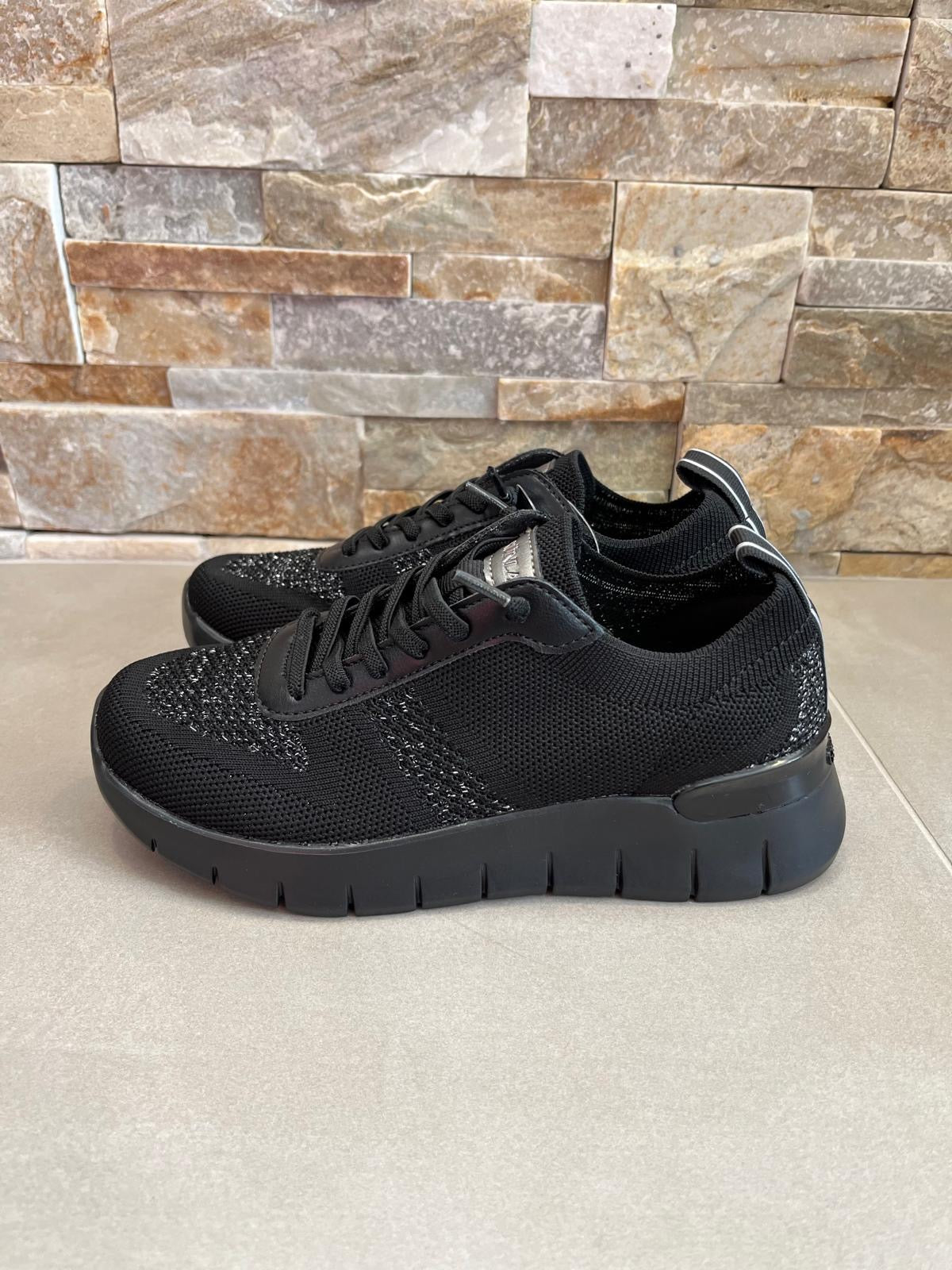 Sneakers donna nera-GRUNLAND - Calzature principe