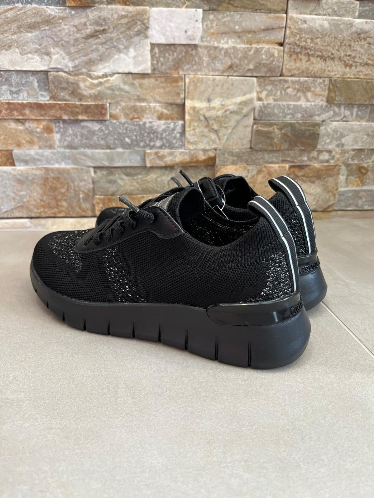 Sneakers donna nera-GRUNLAND - Calzature principe