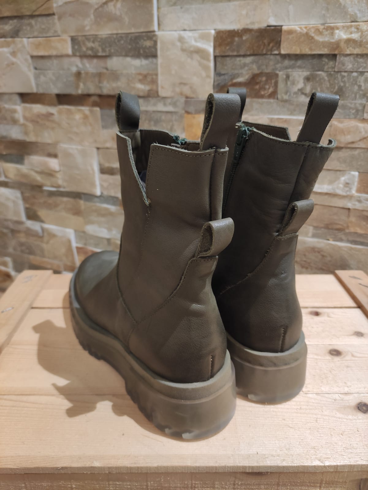 Anfibio donna verde-BUENO - Calzature principe