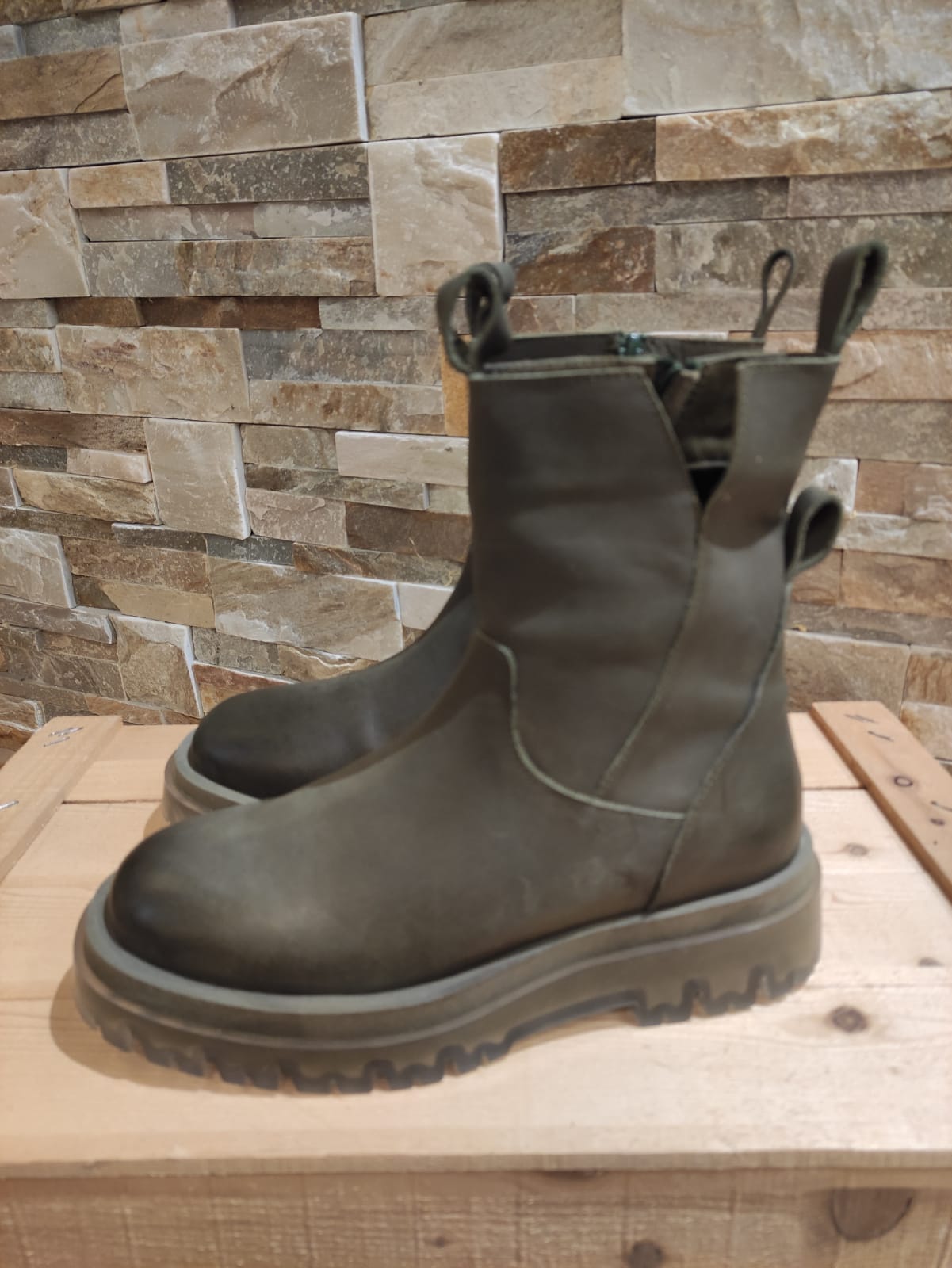 Anfibio donna verde-BUENO - Calzature principe