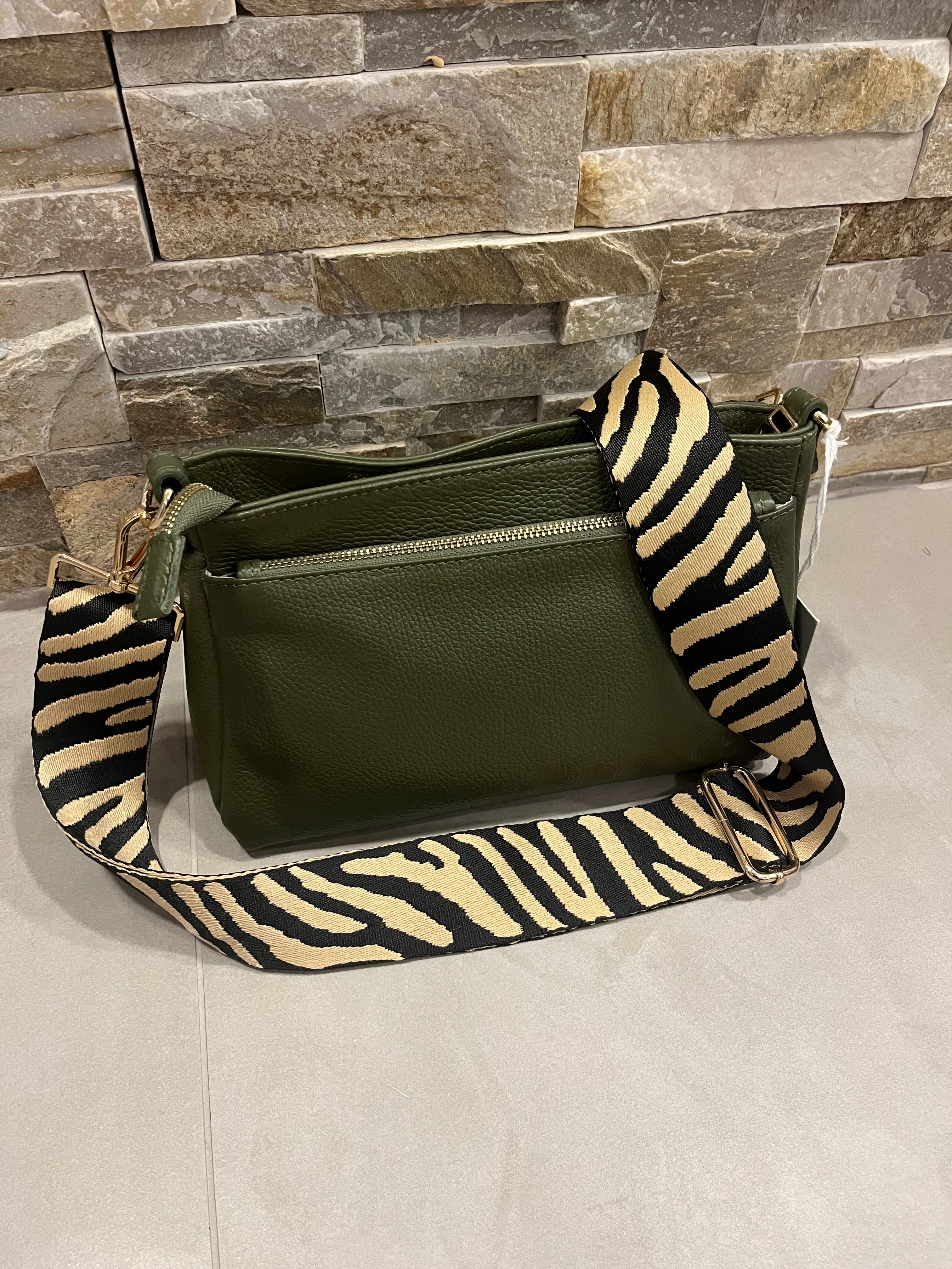 Tracolla in pelle - FRAU - Calzature principe