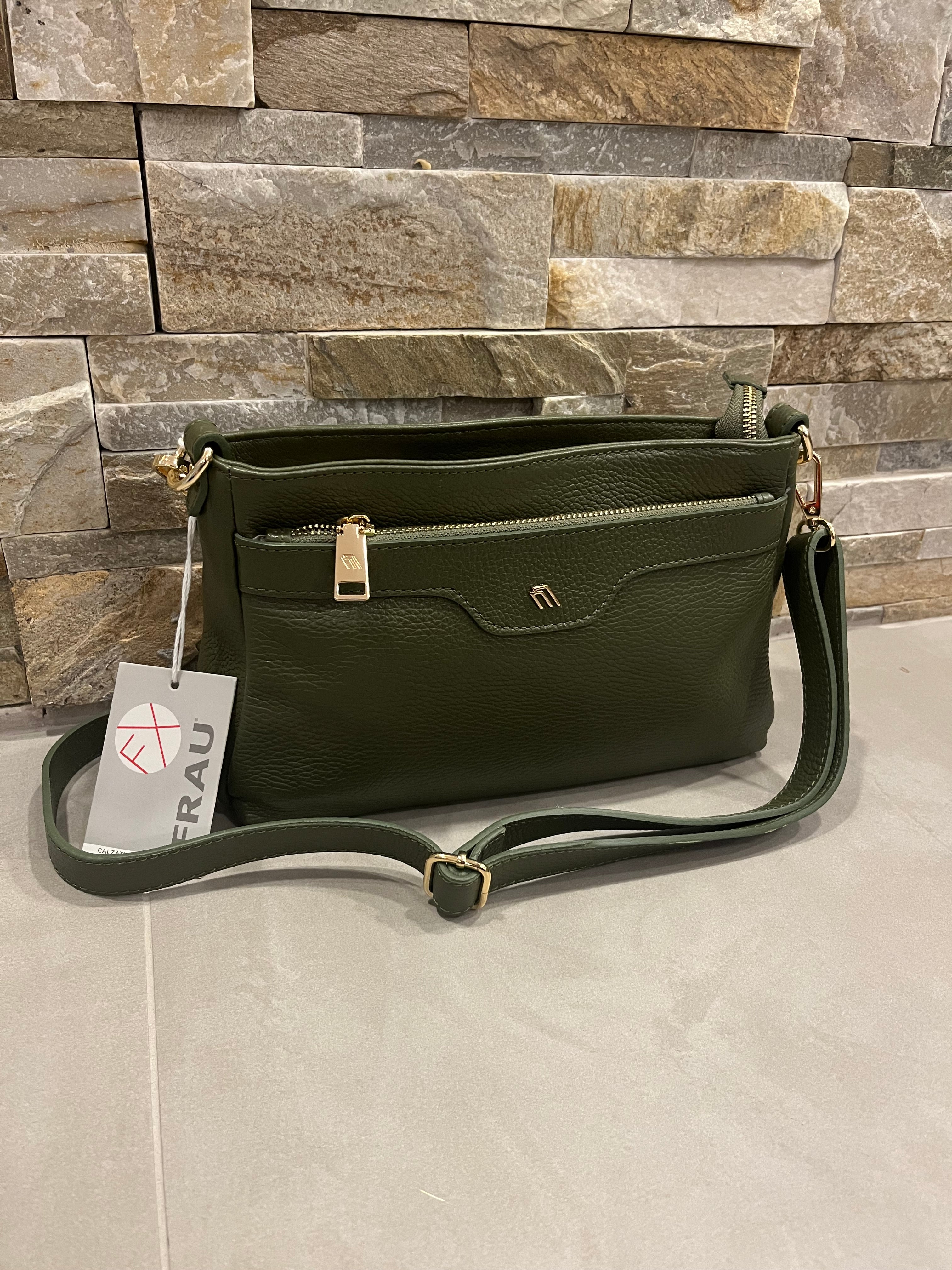 Tracolla in pelle - FRAU - Calzature principe