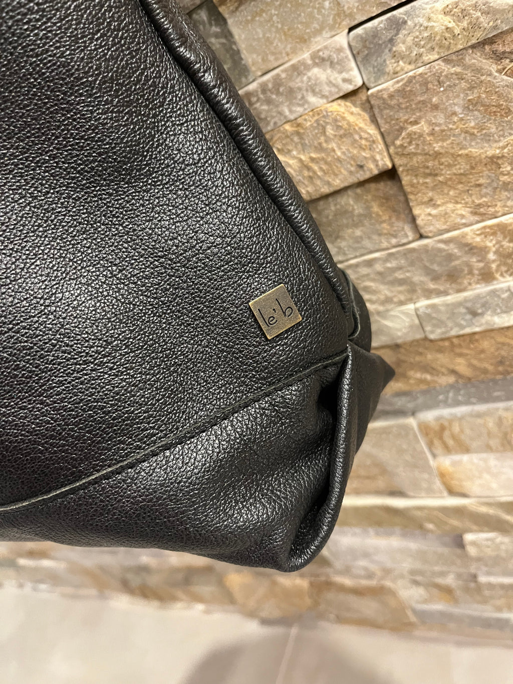 Borsa in pelle due manici - Le’b - Calzature principe