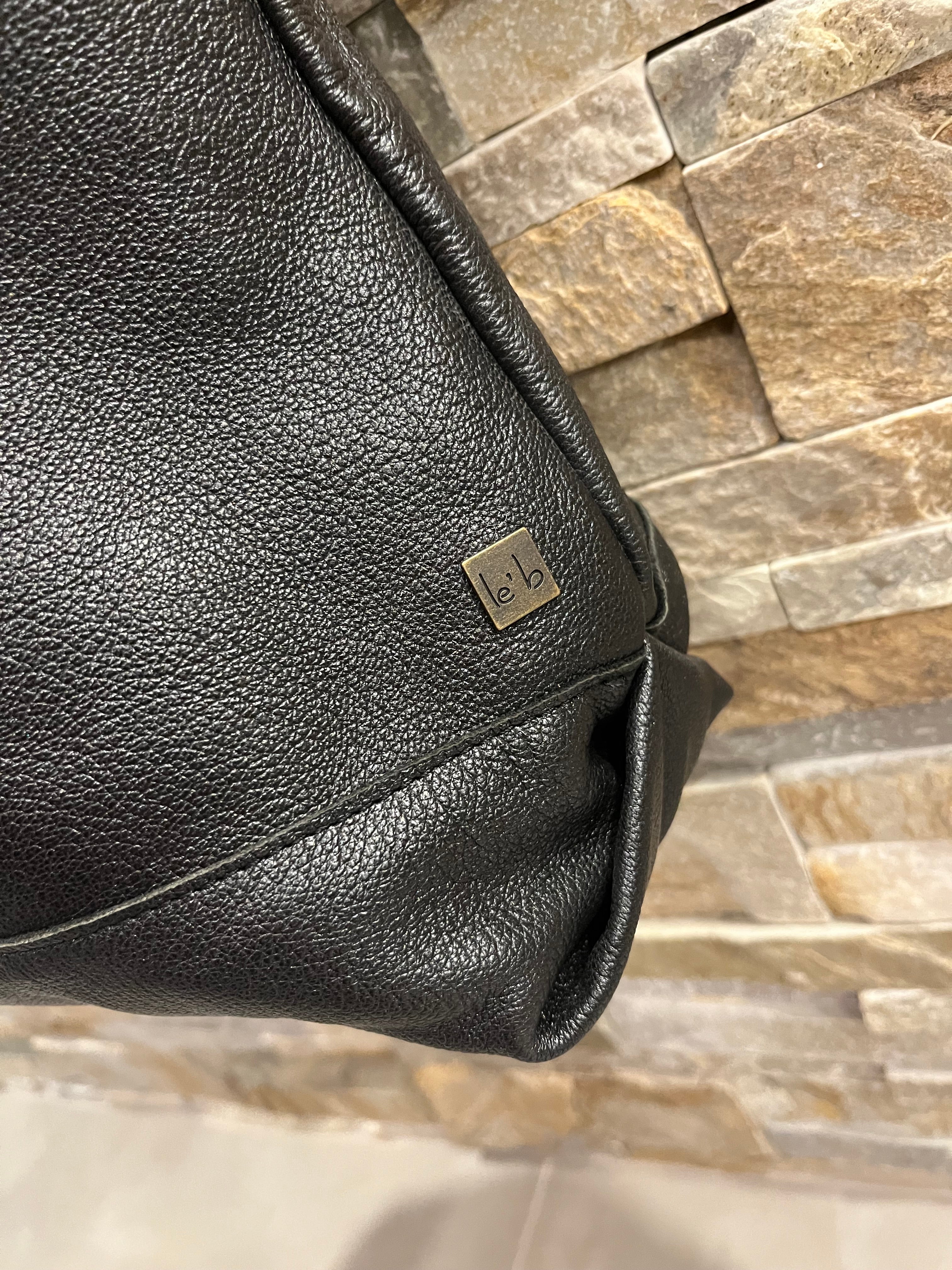 Borsa in pelle due manici - Le’b - Calzature principe