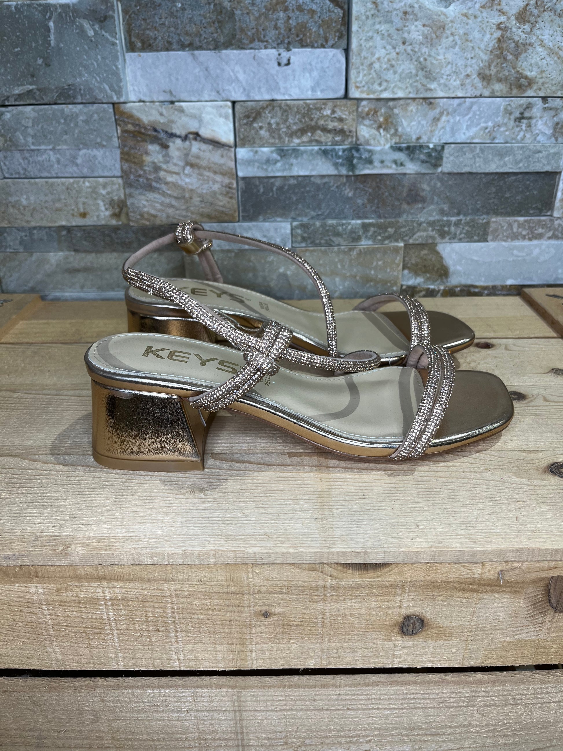 Sandalo tacco - KEYS - Calzature principe