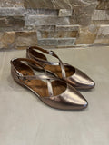 Ballerina donna bronzo-BUENO - Calzature principe