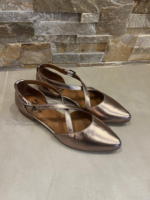 Ballerina donna bronzo-BUENO - Calzature principe