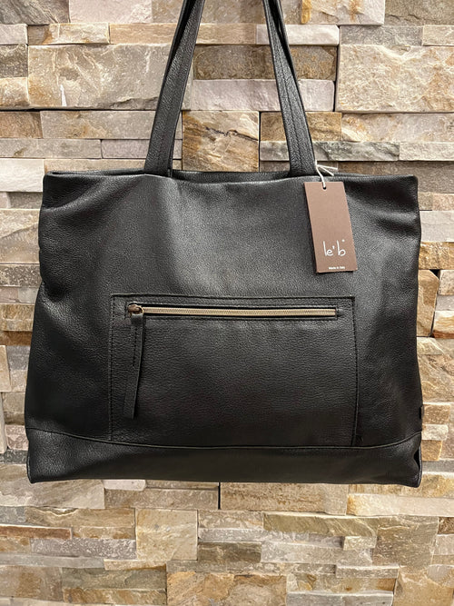 Borsa in pelle due manici - Le’b - Calzature principe