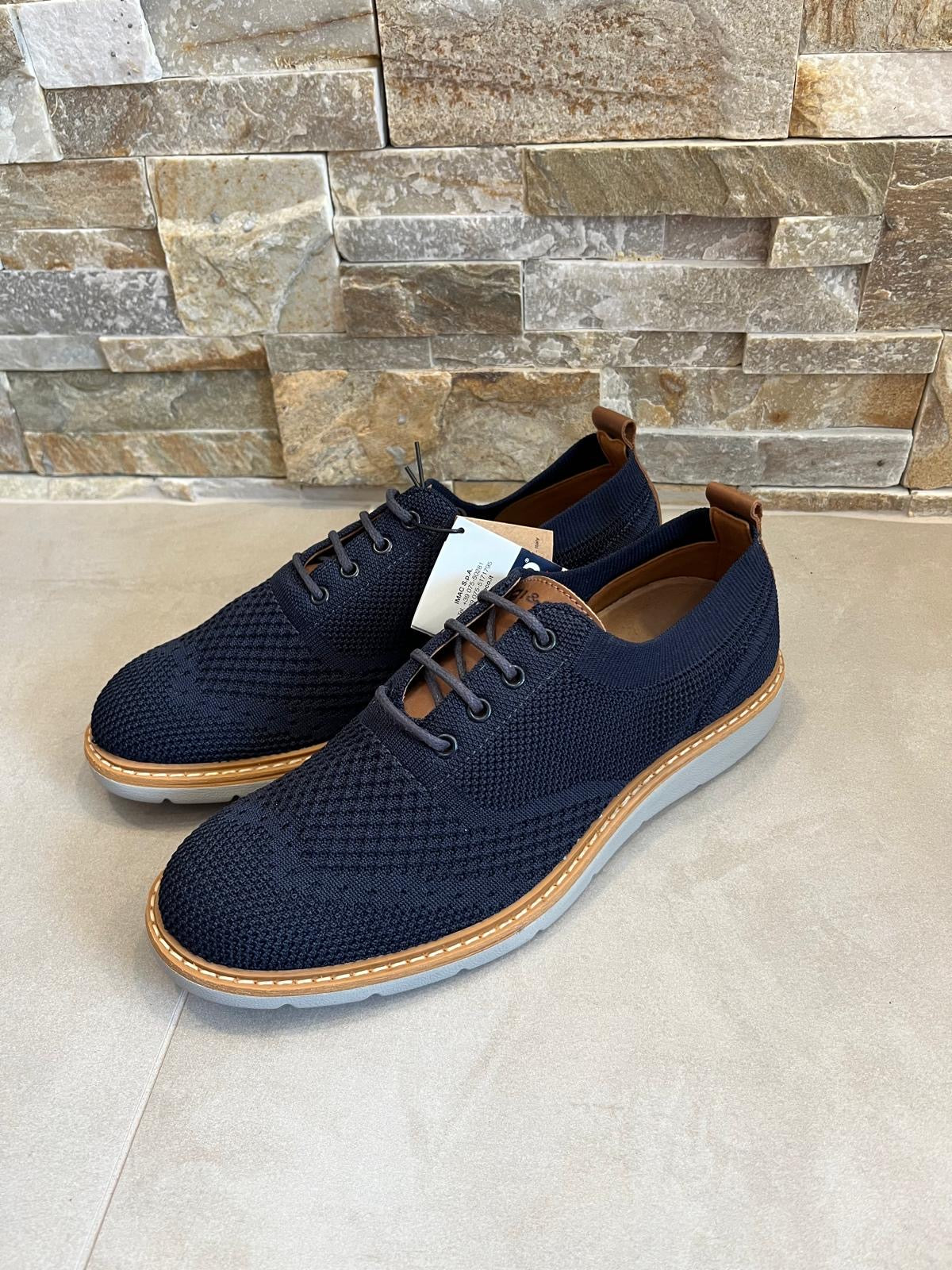 Sneakers uomo blu-IGI&CO - Calzature principe