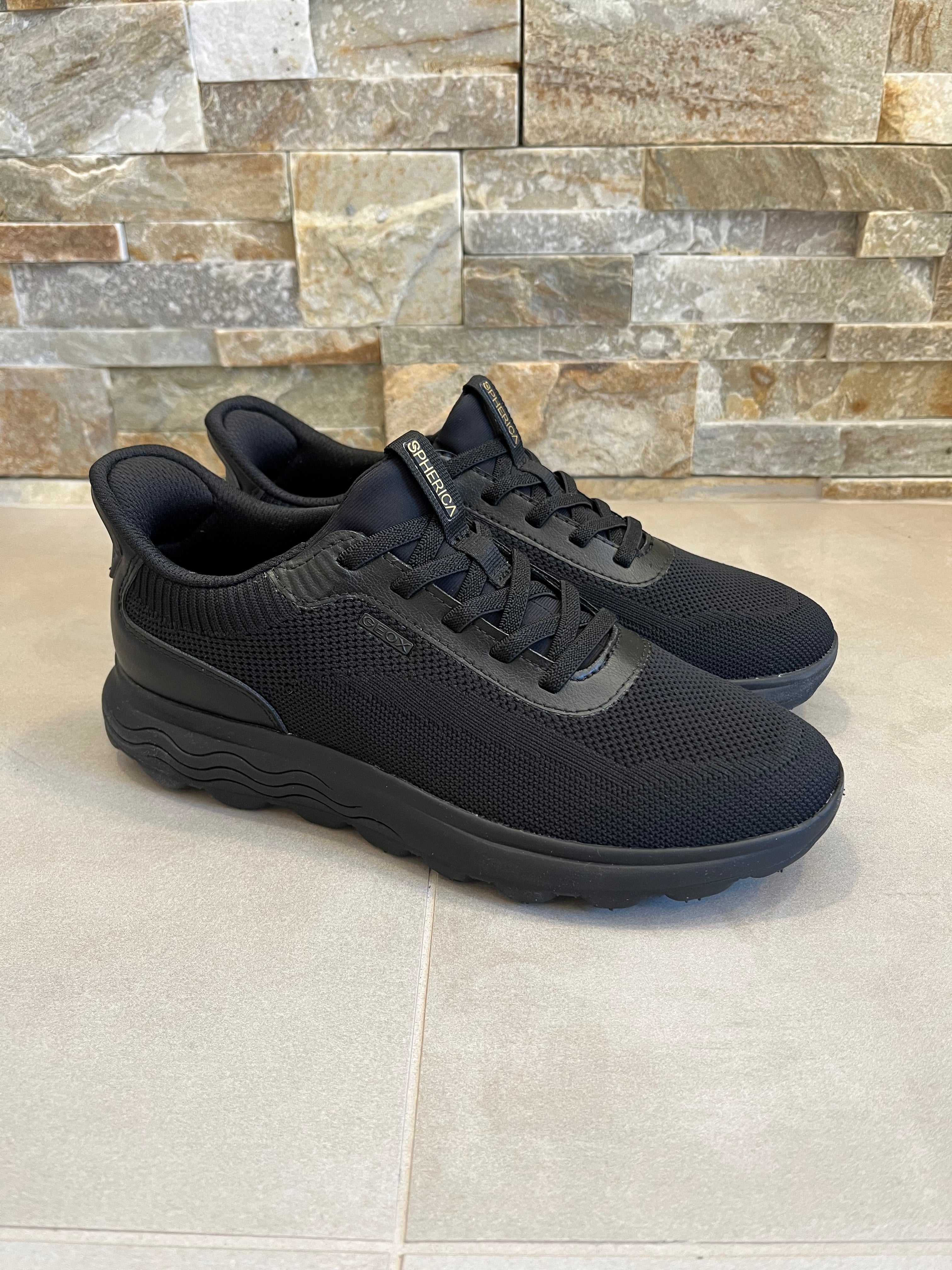 Geox D Spherica Plus A - Scarpe Da Ginnastica Donna In Gomma, Larghezza Normale