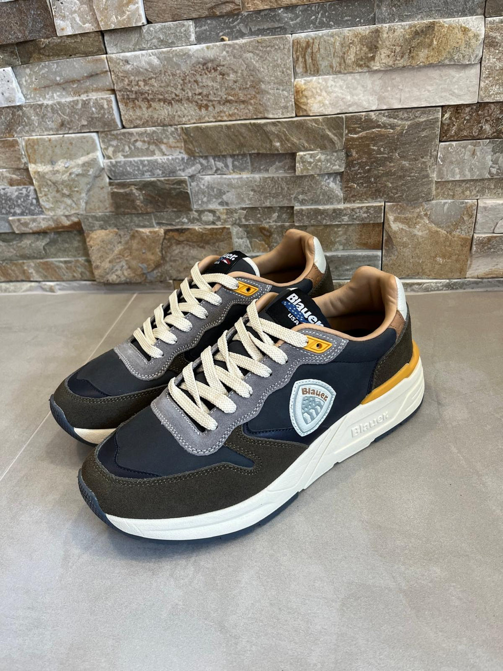 Sneakers uomo marrone-BLAUER - Calzature principe