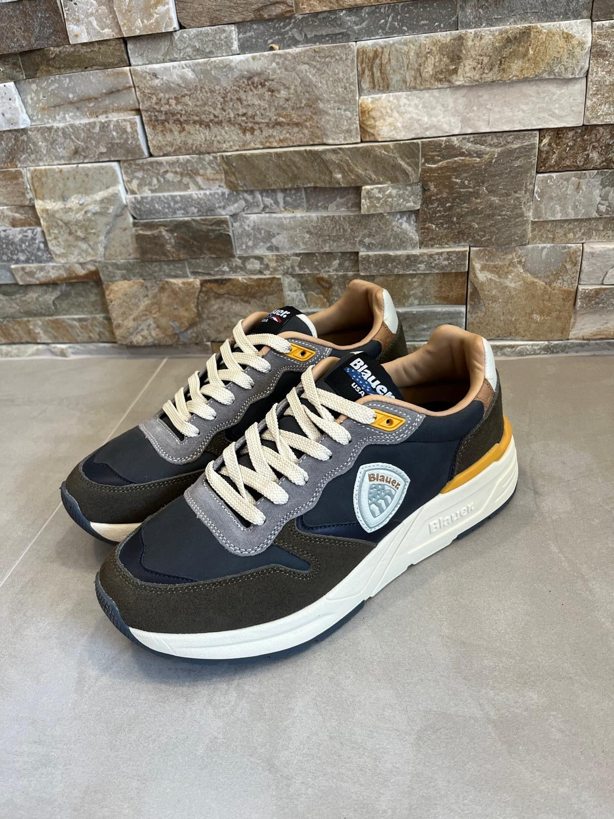 Sneakers uomo marrone-BLAUER - Calzature principe