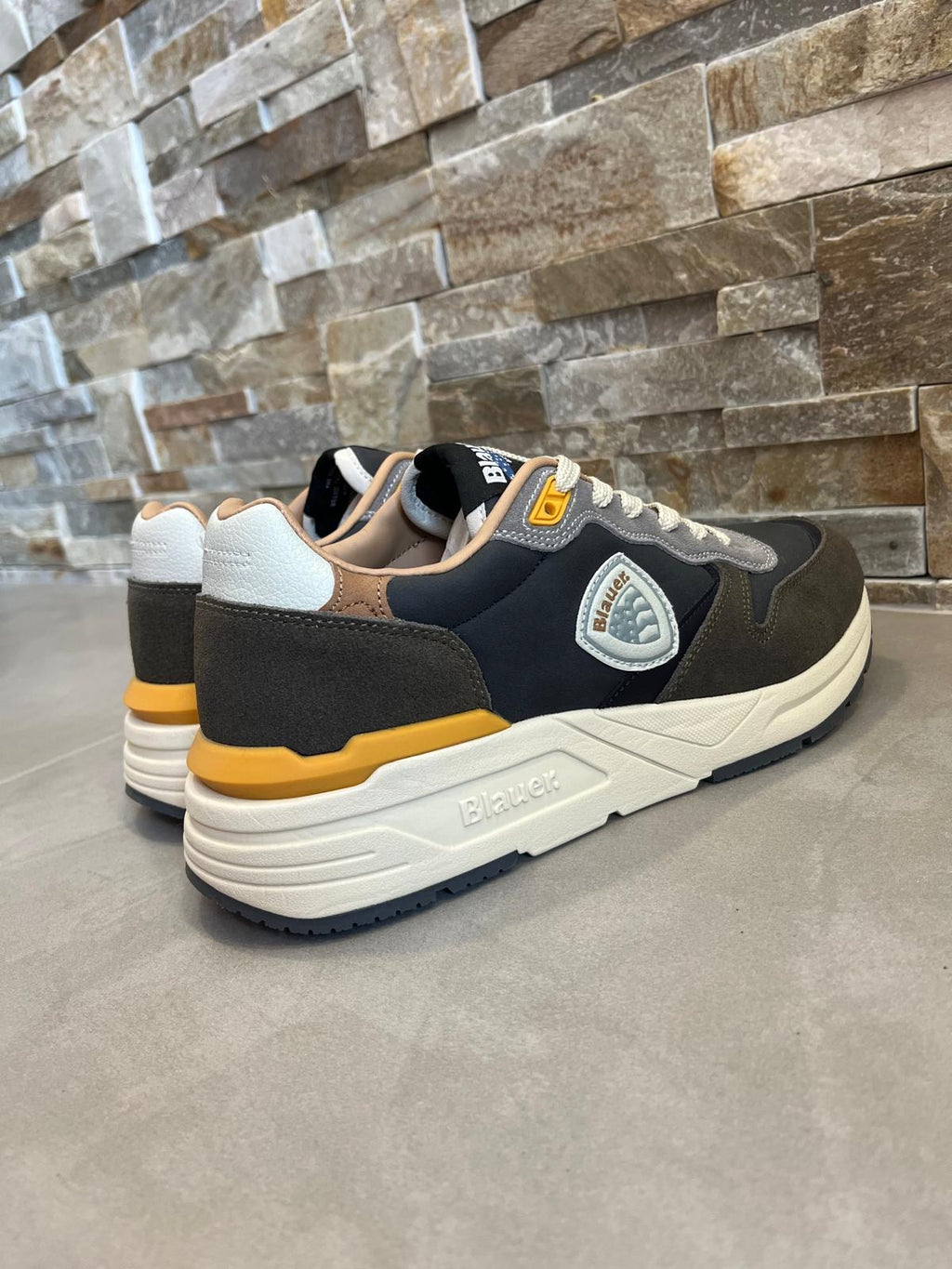 Sneakers uomo marrone-BLAUER - Calzature principe