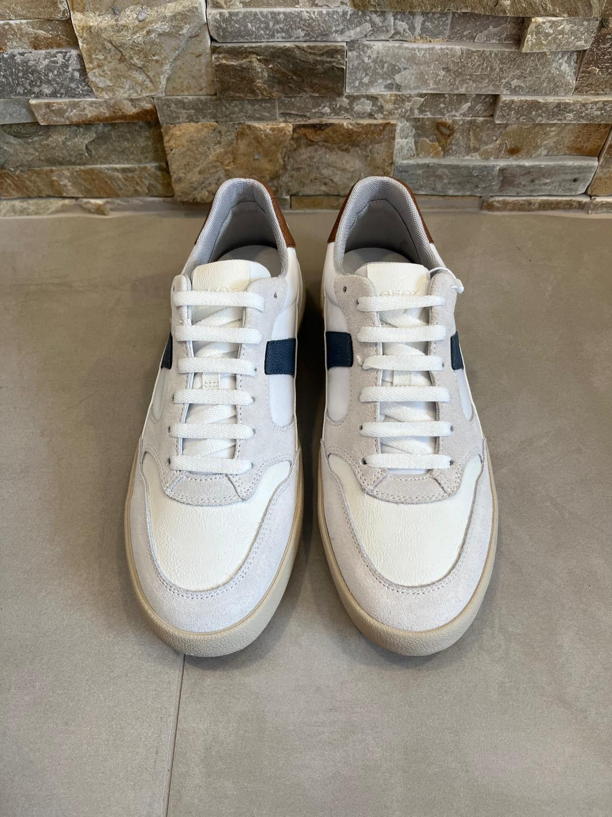 Sneakers uomo biache-GEOX - Calzature principe