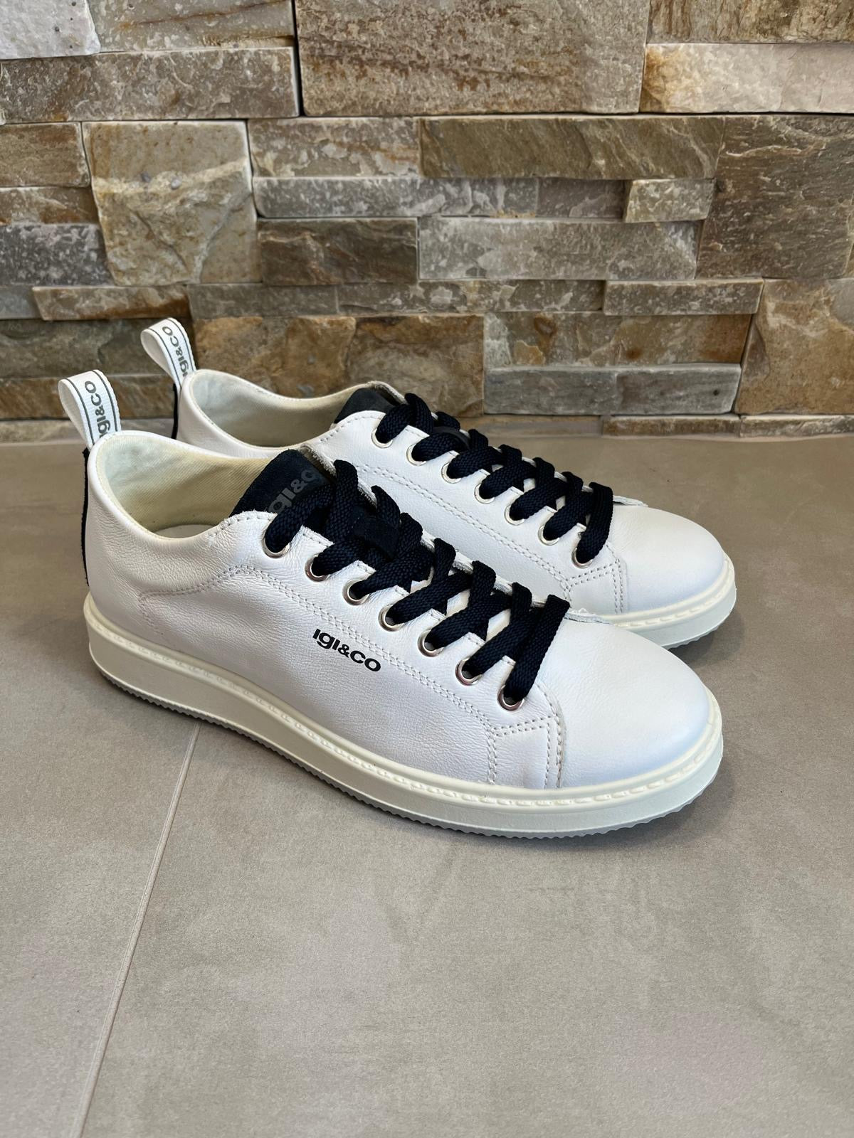 Sneakers uomo bianca-IGI&CO - Calzature principe