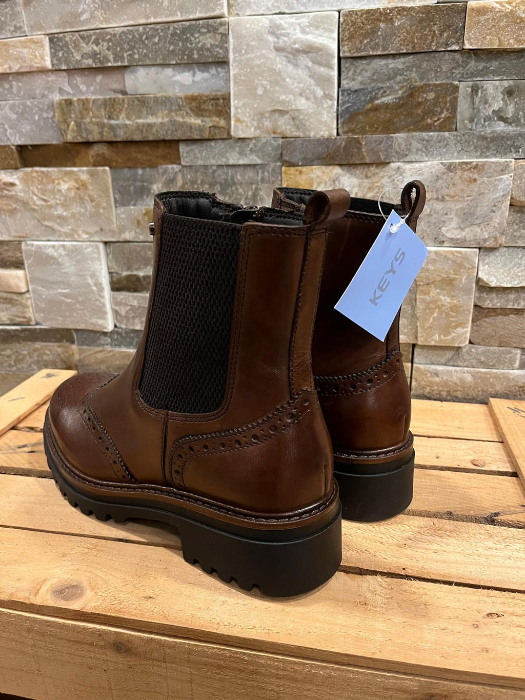 Stivaletto in pelle-KEYS - Calzature principe