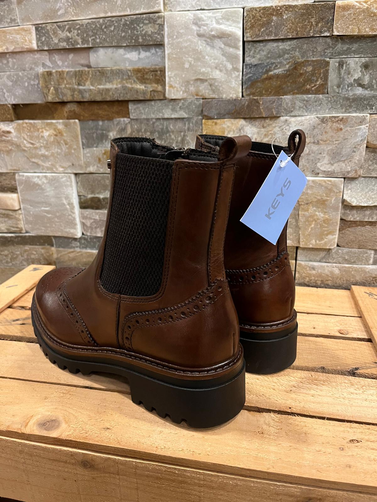 Stivaletto in pelle-KEYS - Calzature principe