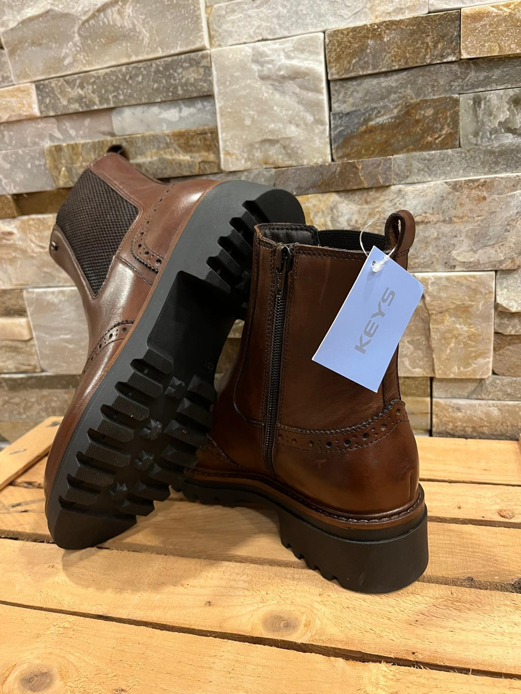 Stivaletto in pelle-KEYS - Calzature principe