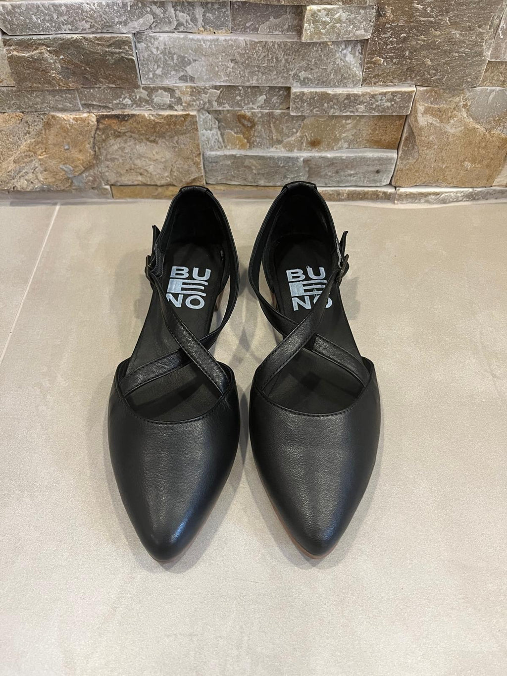 Ballerina donna nera-BUENO - Calzature principe