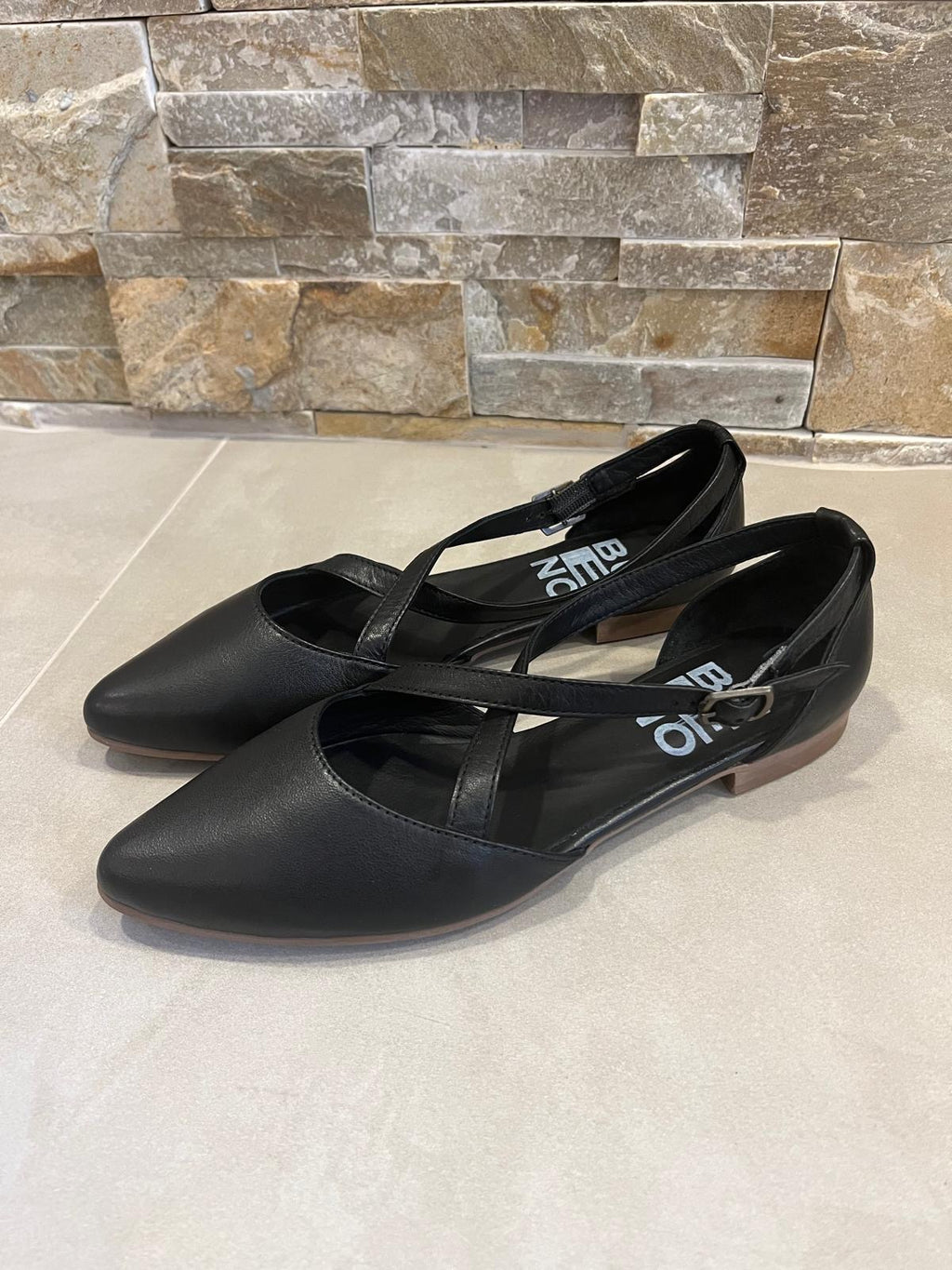Ballerina donna nera-BUENO - Calzature principe