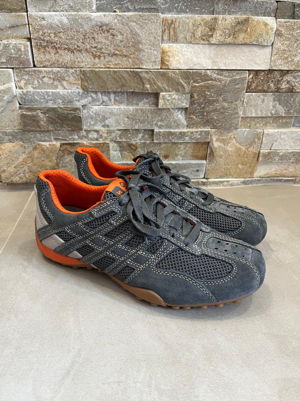 Sneakers uomo grigio-GEOX - Calzature principe