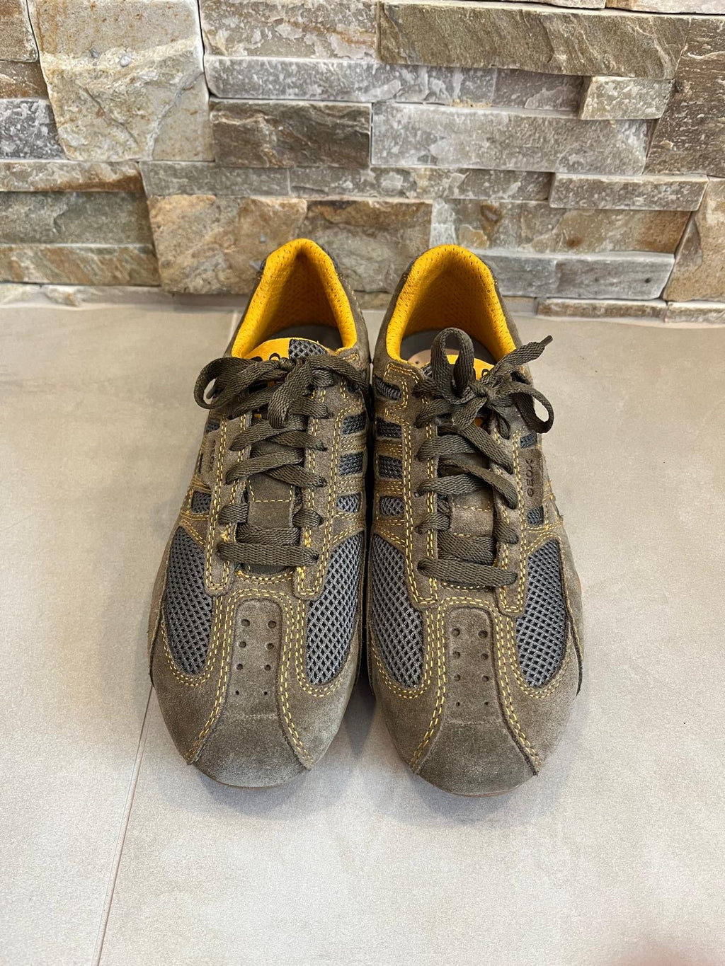 Sneakers uomo marrone-GEOX - Calzature principe