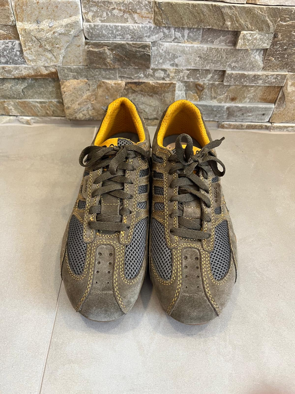 Sneakers uomo marrone-GEOX - Calzature principe