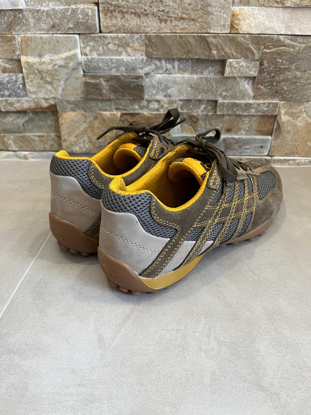 Sneakers uomo marrone-GEOX - Calzature principe