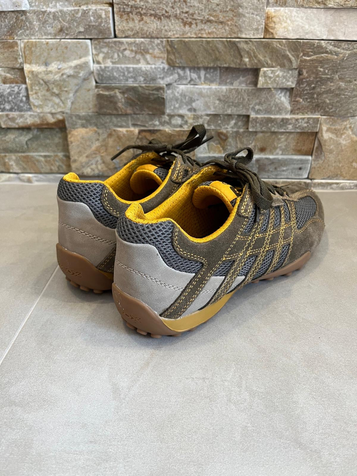 Sneakers uomo marrone-GEOX - Calzature principe