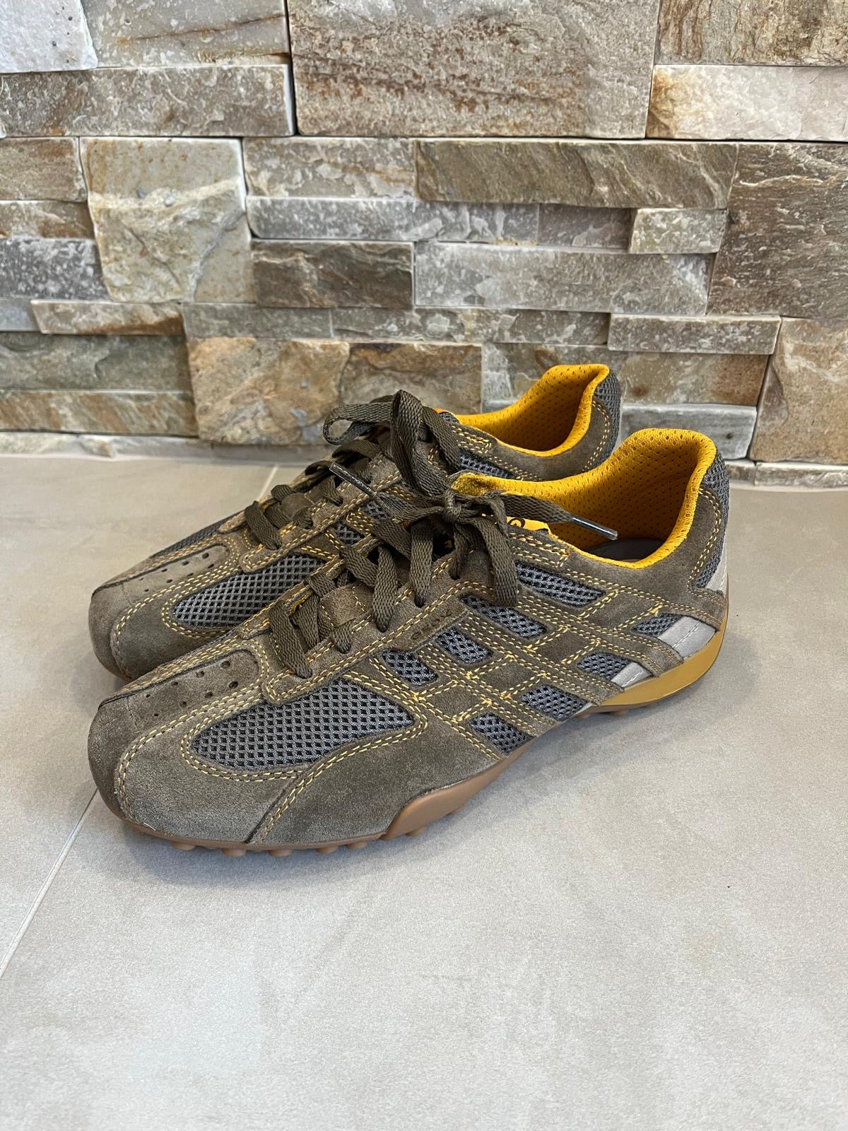 Sneakers uomo marrone-GEOX - Calzature principe