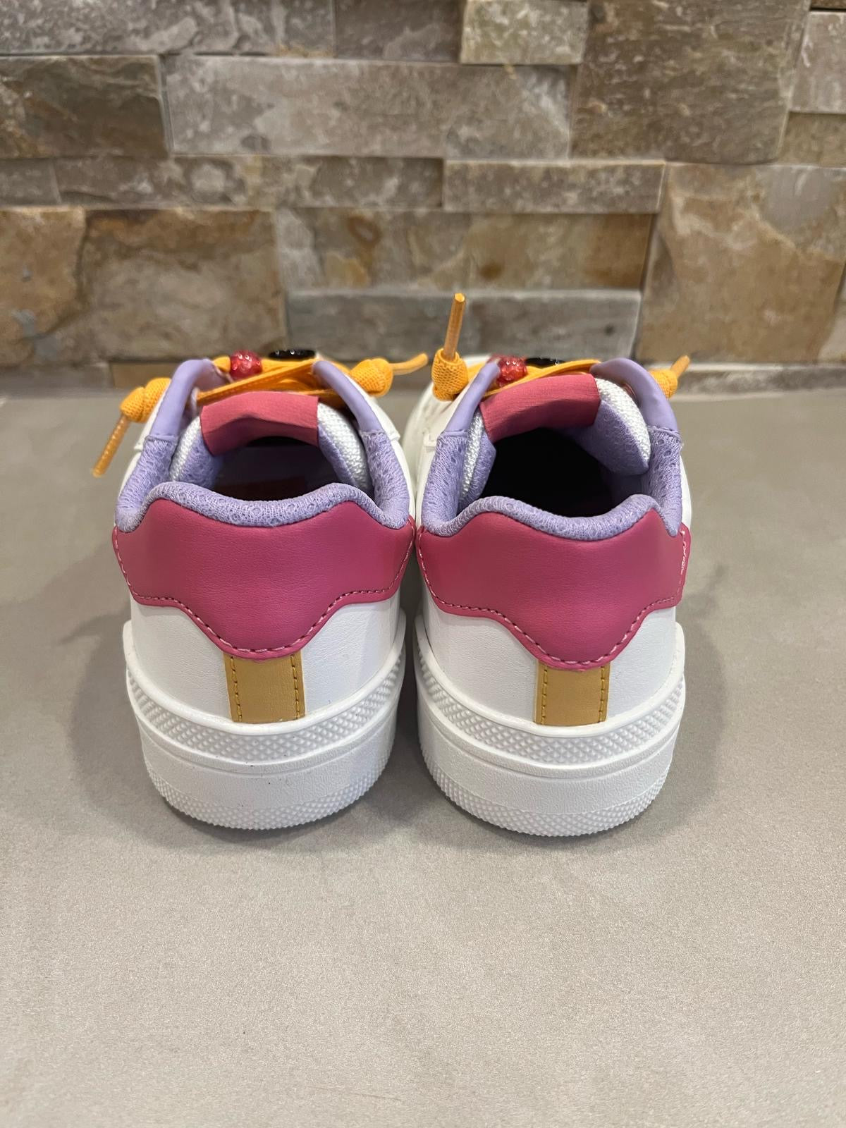 Sneakers bianca bambina-GEOX - Calzature principe