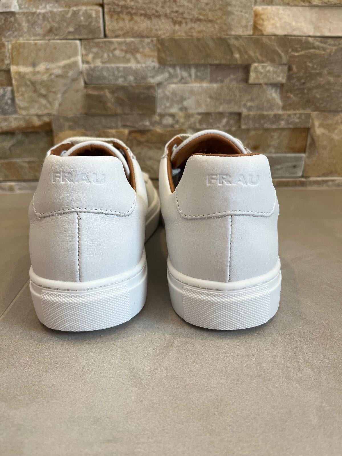 Sneakers uomo bianche-FRAU - Calzature principe