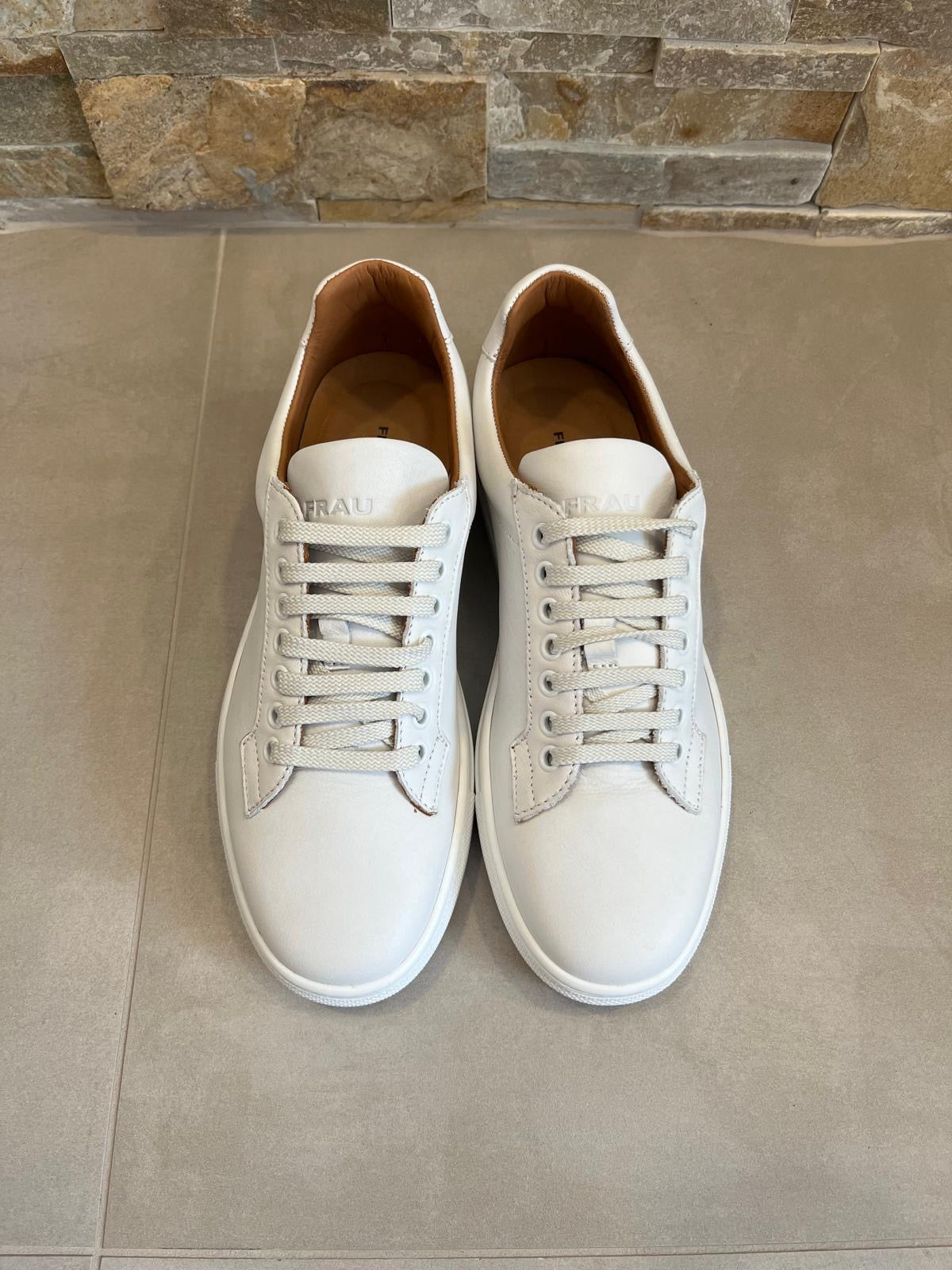 Sneakers uomo bianche-FRAU - Calzature principe