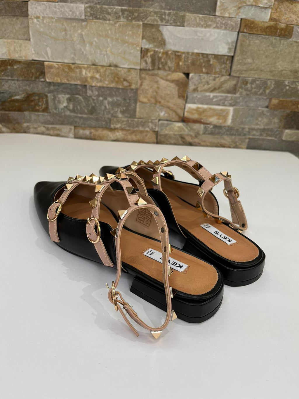 Sabot con borchie- KEYS - Calzature principe