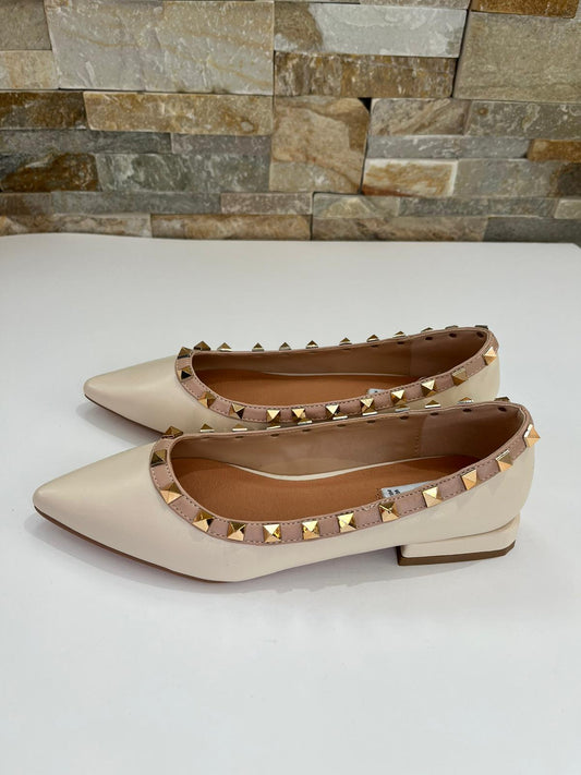 Ballerine con borchie- KEYS - Calzature principe