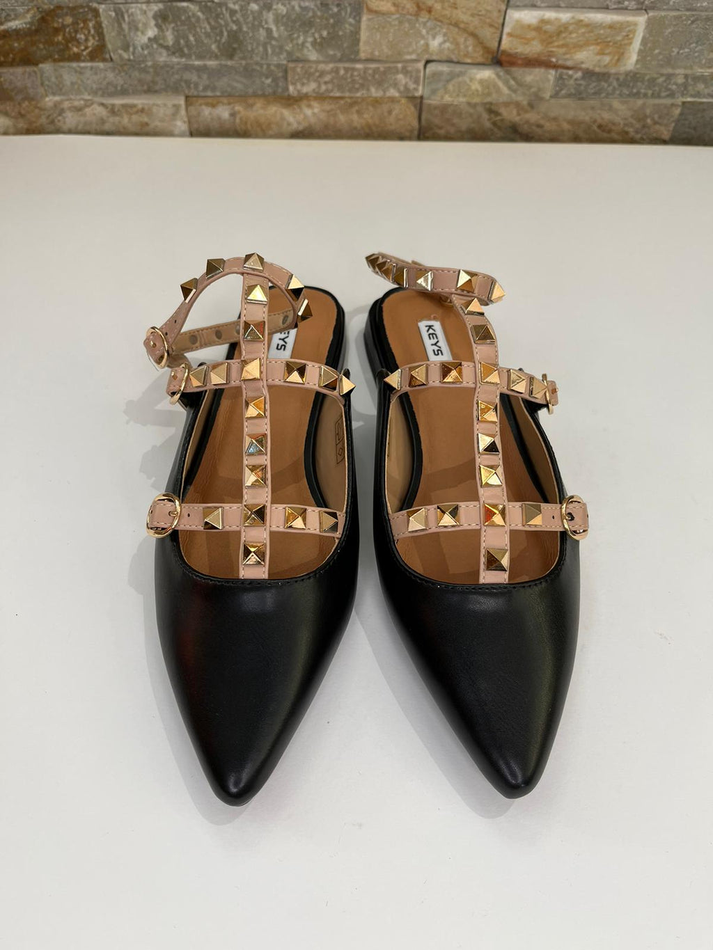 Sabot con borchie- KEYS - Calzature principe