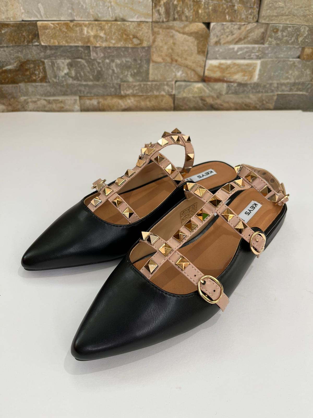 Sabot con borchie- KEYS - Calzature principe